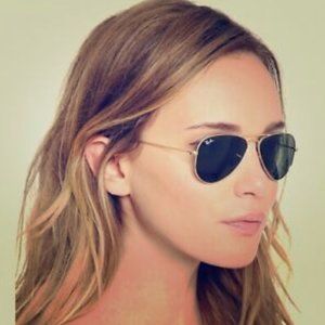 Ray-Ban Aviator RB3025 Large Metal Gold Polarized